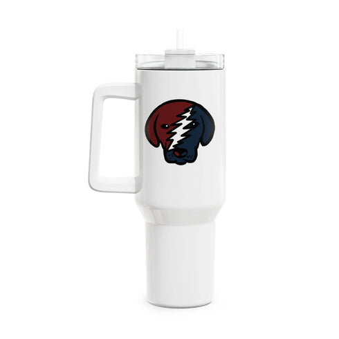 Grateful Dead - Stealie Pup "Fat Man" Tumbler,  Double Insulated 40oz Travel Mug - StealieShop